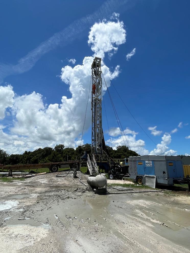 Setting up new well